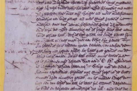 Documents and views of the archive at present