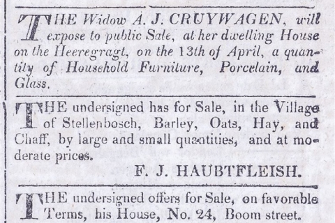 Documents and views of the archive at present