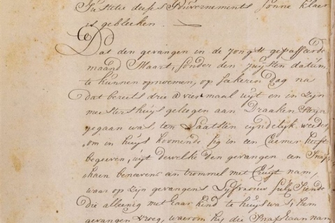 Documents and views of the archive at present