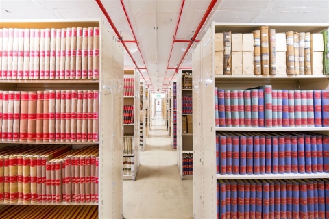 Documents and views of the archive at present