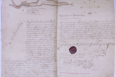 Documents and views of the archive at present