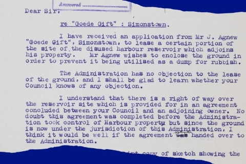 Documents and views of the archive at present